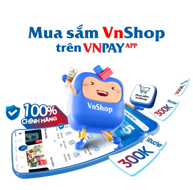 Mua sắm VnShop trên VNPAY App